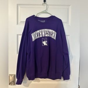 Purple Northwestern Crewneck Sweatshirt, excellent condition